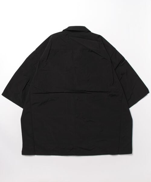 FRANKLIN & MARSHALL（フランクリンマーシャル）の「【Kt】【FRANKLIN & MARSHALL】OPEN SHIRT（シャツ/ブラウス・レディース・ブラック/カーキ・LARGE/X-LARGE/MEDIUM）」の3枚目の写真