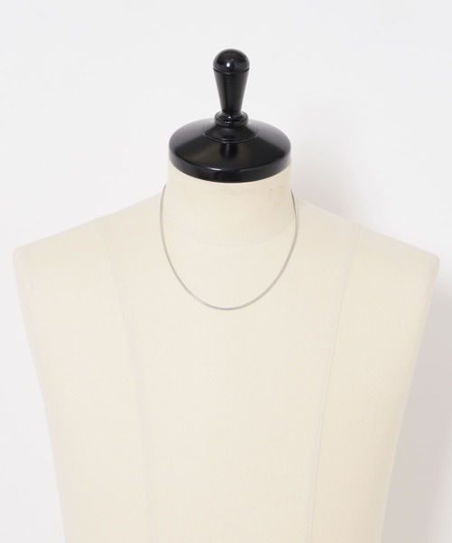 URBAN RESEARCH（アーバンリサーチ）の「URBAN RESEARCH iD　スネークチェーンネックレス（ネックレス・メンズ・シルバー・FREE）」の5枚目の写真