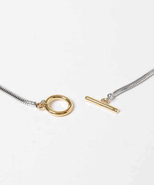 URBAN RESEARCH（アーバンリサーチ）の「URBAN RESEARCH iD　スネークチェーンネックレス（ネックレス・メンズ・シルバー・FREE）」の2枚目の写真