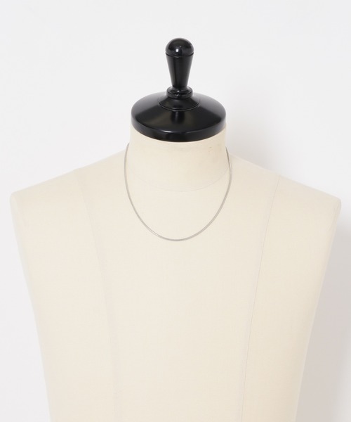 URBAN RESEARCH（アーバンリサーチ）の「URBAN RESEARCH iD　スネークチェーンネックレス（ネックレス・メンズ・シルバー・FREE）」の6枚目の写真
