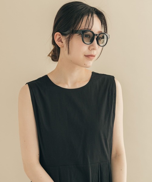 SMELLY（スメリー）の「ワイドフレームサングラス（サングラス・レディース・ブラック/ライトブラウン・-）」の11枚目の写真