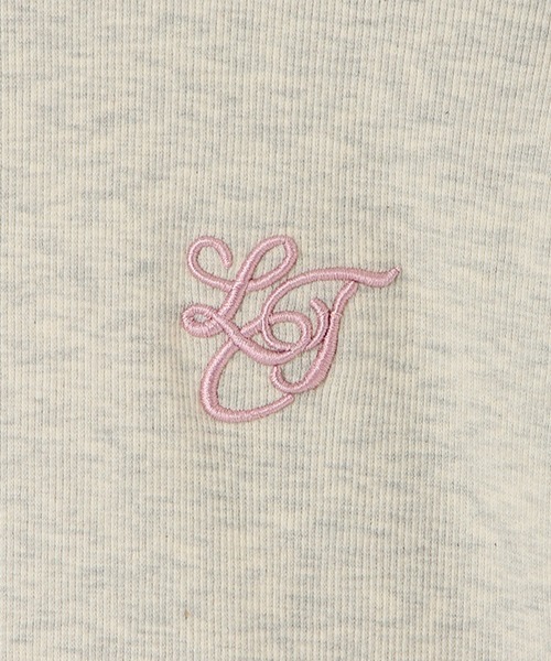 LOVETOXIC（ラブトキシック）の「肩あきテレコ半T（Tシャツ/カットソー・キッズ・ブラック/オフホワイト/ホワイト/サックスブルー・S/L/SS/M）」の13枚目の写真