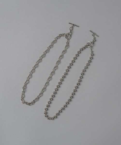 ADAMASTE（アダマスト）の「short chain necklace - ショートチェーンネックレス（ネックレス・メンズ・シルバー/シルバー系その他/シルバー系その他2/シルバー系その他3・FREE）」の15枚目の写真