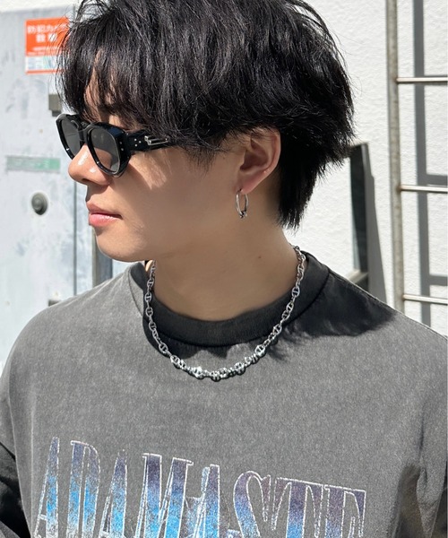 ADAMASTE（アダマスト）の「short chain necklace - ショートチェーンネックレス（ネックレス・メンズ・シルバー/シルバー系その他/シルバー系その他2/シルバー系その他3・FREE）」の19枚目の写真