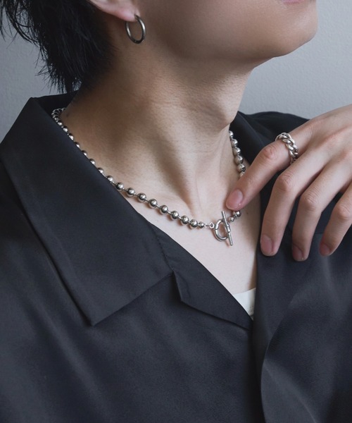 ADAMASTE（アダマスト）の「short chain necklace - ショートチェーンネックレス（ネックレス・メンズ・シルバー/シルバー系その他/シルバー系その他2/シルバー系その他3・FREE）」の20枚目の写真