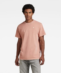 G-STAR | OVERDYED LOOSE T-SHIRT/オーバーサイズ/ワンポイント/オーバーダイ(Tシャツ/カットソー)
