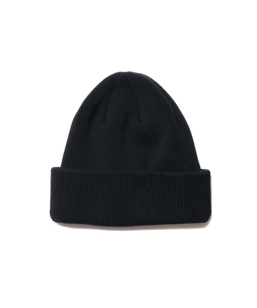 COOTIE Silk Low Guage Roll Up Beanieブラック COOTIE / Silk Low Guage Roll Up Beanie -Black-