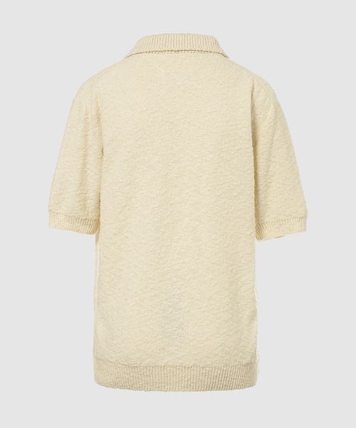 Maison Margiela（メゾンマルジェラ）の「POLO SHIRT（シャツ/ブラウス・レディース・ホワイト・S）」の2枚目の写真