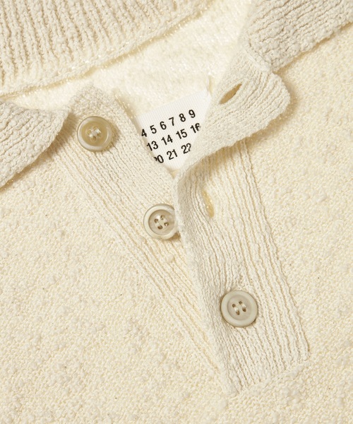 Maison Margiela（メゾンマルジェラ）の「POLO SHIRT（シャツ/ブラウス・レディース・ホワイト・S）」の3枚目の写真