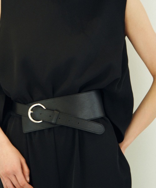 marjour（マージュール）の「ASYMMETRY BELT（ベルト・レディース・ブラック・FREE）」の8枚目の写真