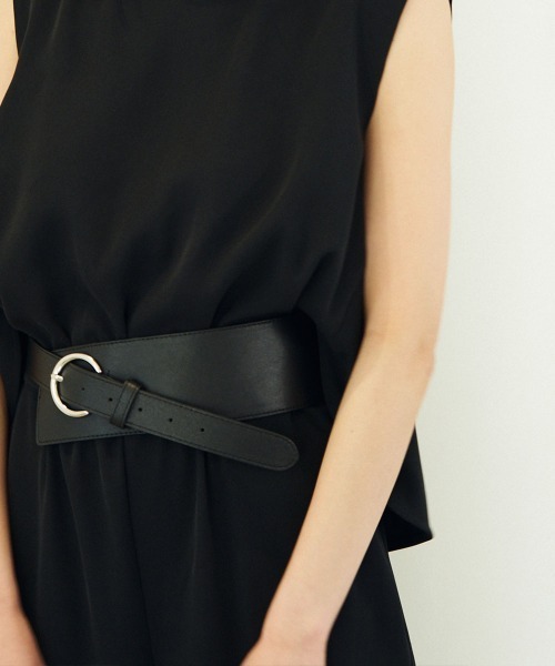 marjour（マージュール）の「ASYMMETRY BELT（ベルト・レディース・ブラック・FREE）」の6枚目の写真
