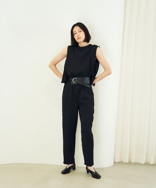 marjour（マージュール）の「ASYMMETRY BELT（ベルト・レディース・ブラック・FREE）」の2枚目の写真