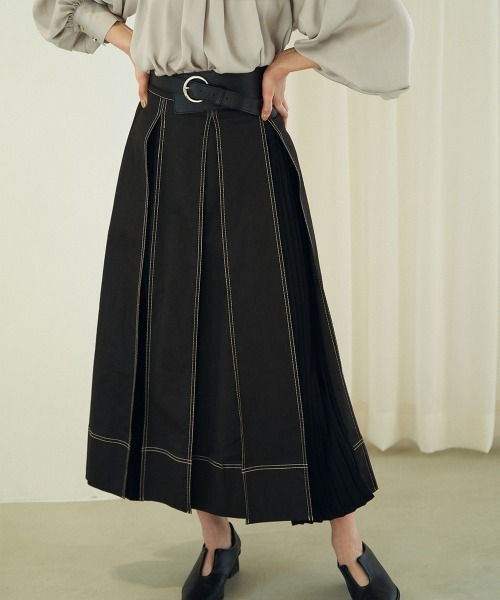 marjour（マージュール）の「ASYMMETRY BELT（ベルト・レディース・ブラック・FREE）」の4枚目の写真