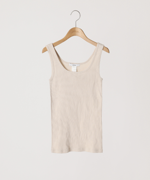 JOURNAL STANDARD relume(ジャーナルスタンダード レリューム)の「《追加》オーガニックコットンマルドウテレコタンクトップ(タンクトップ・レディース・ブラック/ホワイト/ブラウン/グレー/ベージュ系その他・FREE)」の5枚目の写真