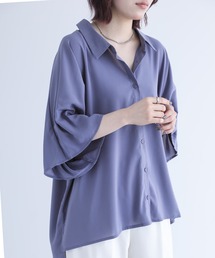 n'OrLABEL | 『タックデザインスリーブブラウス』(シャツ/ブラウス)