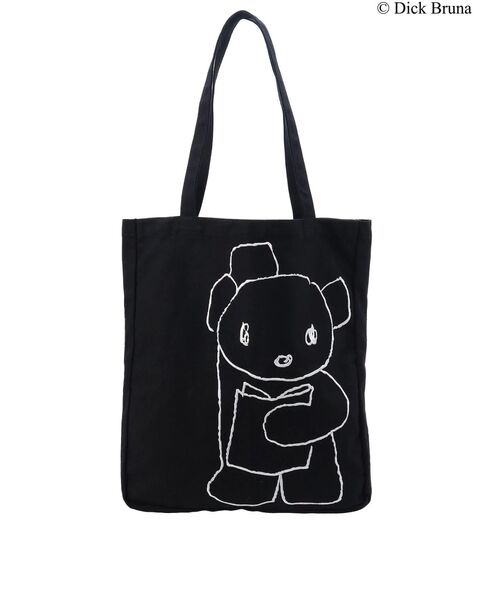 merry jenny（メリージェニー）の「BLACK BEAR TOTE（トートバッグ・レディース・アイボリー/ブラック・FREE）」の3枚目の写真