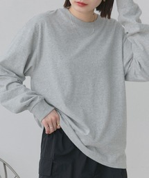 シンプル 長袖Tシャツ
