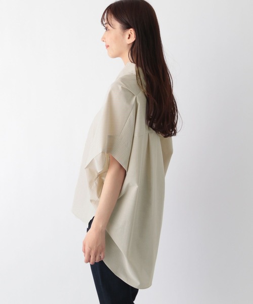 バラ売可Keeper最終値下げ セール】お手入れらくらくポンチョシャツ/177504（シャツ/ブラウス