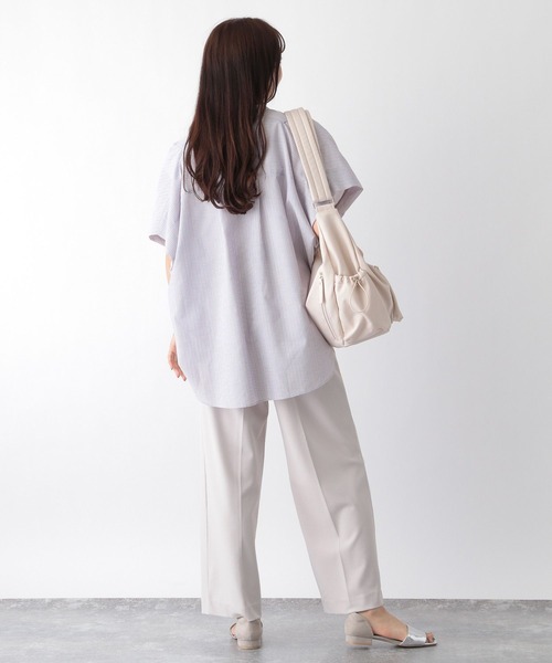 セール】お手入れらくらくポンチョシャツ/177504（シャツ/ブラウス