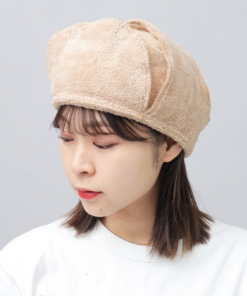 セール】フライトキャップ型 パイル 瞑想 サウナハット A.M.S.別注