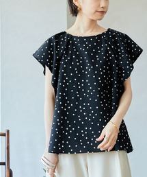 URBAN RESEARCH | ドットプリントフレアスリーブブラウス(シャツ/ブラウス)