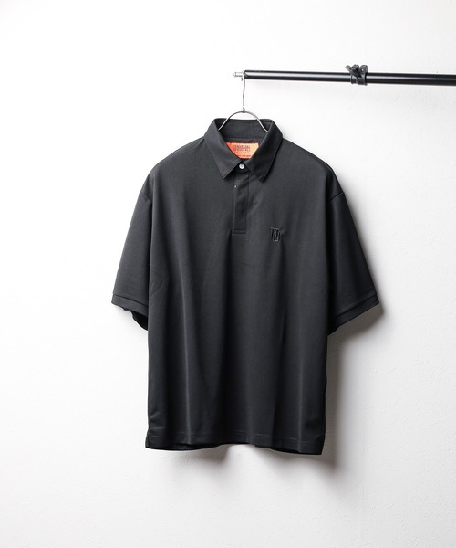 UNIVERSAL OVERALL（ユニバーサルオーバーオール）の「/UNIVERSAL OVERALL/Over Polo（ポロシャツ・メンズ・ブラック/グレー/ネイビー・LARGE/MEDIUM/SMALL/X-LARGE）」の10枚目の写真