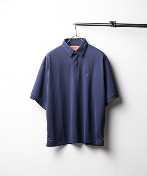 UNIVERSAL OVERALL（ユニバーサルオーバーオール）の「/UNIVERSAL OVERALL/Over Polo（ポロシャツ・メンズ・ブラック/グレー/ネイビー・LARGE/MEDIUM/SMALL/X-LARGE）」の12枚目の写真