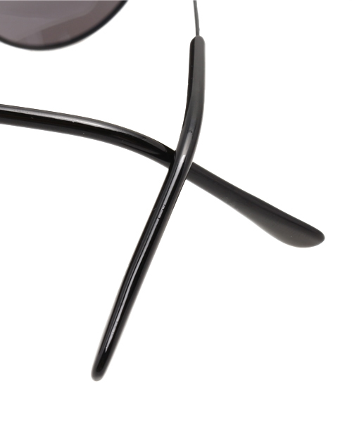 MOUSSY（マウジー）の「mirror round eye wear（サングラス・レディース・シルバー/ブラック・FREE）」の9枚目の写真