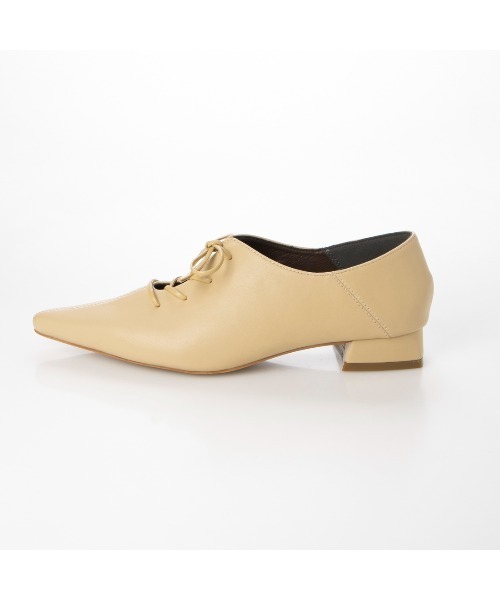 EVOL（イーボル）の「【EVOL】ソフトポインテッドレースアップパンプス IV5204（パンプス・レディース・アイボリー/ベージュ/ブラック・22.0cm/24.0cm/22.5cm/24.5cm/23.0cm/23.5cm）」の22枚目の写真