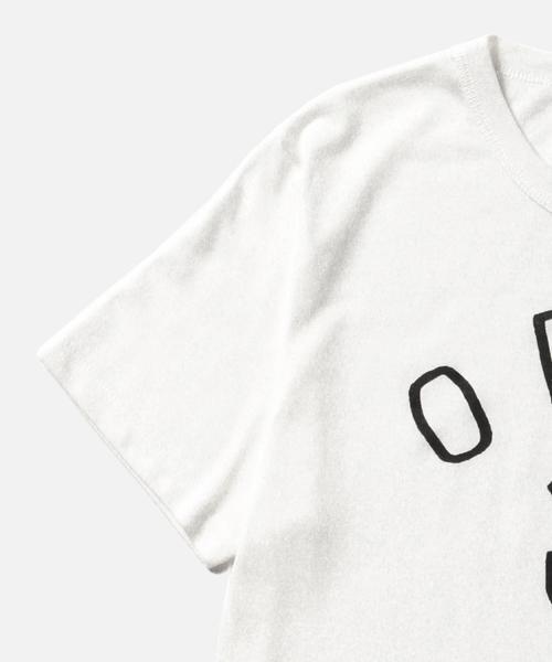 TOKYO CULTUART by BEAMS（トウキョウカルチャートバイビームス）の「かせきさいだぁ / ODEN COLLEGE T-shirt（Tシャツ/カットソー・メンズ・ホワイト/チャコールグレー・MEDIUM/X-LARGE/X-SMALL/LARGE/SMALL）」の6枚目の写真