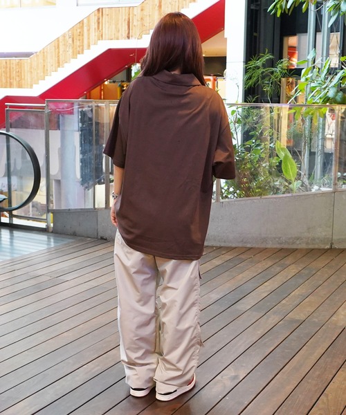STAY GOLD(ステイゴールド)の「【STAYGOLD】ワンポイント刺繍 ハーフジップ Tシャツ / One-point Embroidery Half-zip T-shirt(Tシャツ/カットソー・メンズ・ネイビー/グリーン/ブラウン/ブラック・M/L)」の19枚目の写真