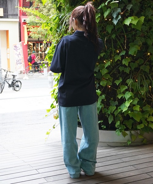 STAY GOLD(ステイゴールド)の「【STAYGOLD】ワンポイント刺繍 ハーフジップ Tシャツ / One-point Embroidery Half-zip T-shirt(Tシャツ/カットソー・メンズ・ネイビー/グリーン/ブラウン/ブラック・M/L)」の5枚目の写真
