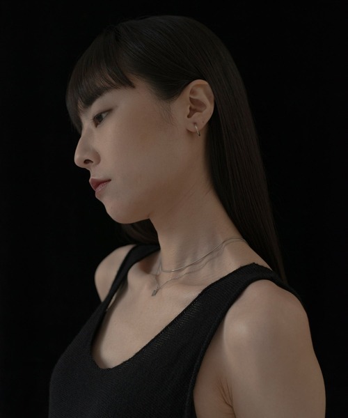 novice（ノーヴィス）の「【novice】Simple Hoop Earring［Stainless］（イヤリング・レディース・ゴールド/シルバー・FREE/ﾌﾘ-）」の20枚目の写真