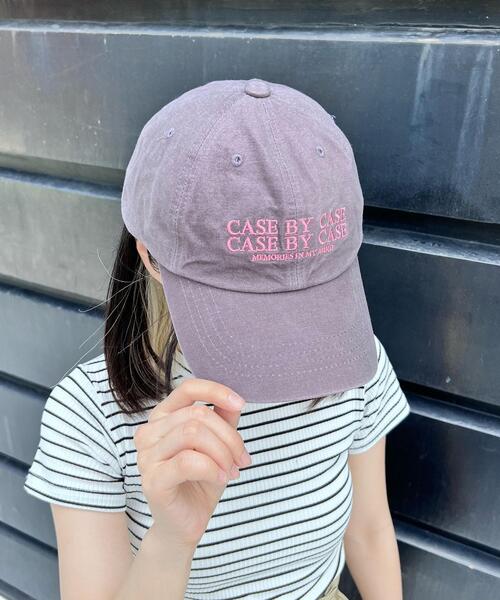 Figments(フィグメンツ)の「CASE BY CASEキャップ(キャップ・レディース・ブラック/グレー・FREE)」の4枚目の写真