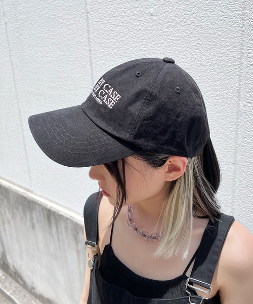 Figments(フィグメンツ)の「CASE BY CASEキャップ(キャップ・レディース・ブラック/グレー・FREE)」の8枚目の写真
