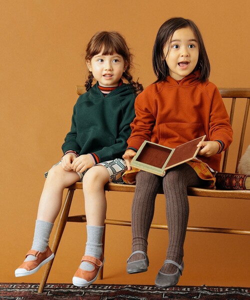 B:MING by BEAMS（ビーミングバイビームス）の「B:MING by BEAMS / レイヤード プルオーバー パーカー（100～160cm）（パーカー・キッズ・その他/レンガ/ダークブルー/ダークグリーン・150/140/130/120/100/160/110）」の11枚目の写真