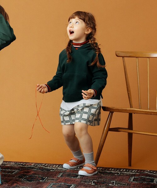 B:MING by BEAMS（ビーミングバイビームス）の「B:MING by BEAMS / レイヤード プルオーバー パーカー（100～160cm）（パーカー・キッズ・その他/レンガ/ダークブルー/ダークグリーン・150/140/130/120/100/160/110）」の13枚目の写真