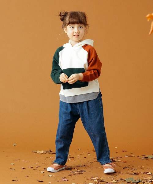 B:MING by BEAMS（ビーミングバイビームス）の「B:MING by BEAMS / レイヤード プルオーバー パーカー（100～160cm）（パーカー・キッズ・その他/レンガ/ダークブルー/ダークグリーン・150/140/130/120/100/160/110）」の20枚目の写真