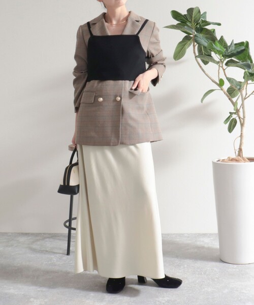 fredy emue（フレディエミュ）の「ニットビスチェ（ニット/セーター・レディース・チャコールグレー/ブラック/ピンク・38）」の16枚目の写真