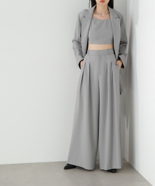 Jill Stuartパンツスーツ　Sサイズ JILL by STUART 「JILL STUART」 セットアップ FREE ブラック