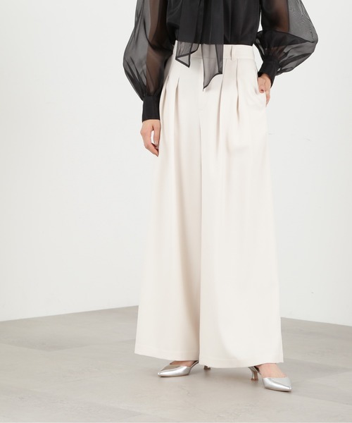 JILL by JILL STUART(ジルバイジルスチュアート)の「◇スリーピーススーツ パンツ(その他パンツ・レディース・ホワイト系その他/クリアブラック/グレー・SMALL/MEDIUM)」の9枚目の写真