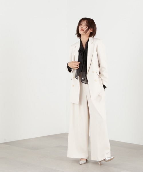 JILL by JILL STUART(ジルバイジルスチュアート)の「◇スリーピーススーツ パンツ(その他パンツ・レディース・ホワイト系その他/クリアブラック/グレー・SMALL/MEDIUM)」の12枚目の写真