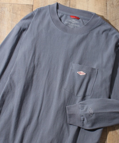 BALL(ボール)の「【BALL/ボール】ヘビーウエイトコットン ポケット付き ビッグシルエットロングスリーブTシャツ(Tシャツ/カットソー・メンズ・ブラック/オフホワイト/モカ/ブルー/チャコール/オートミール/ブルー系1/ブラック系1/グレー系1/ブラウン系その他/ホワイト系1・LL/L/M)」の11枚目の写真