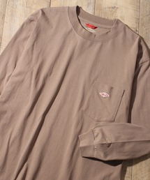 【BALL/ボール】ヘビーウエイトコットン ポケット付き ビッグシルエットロングスリーブTシャツ