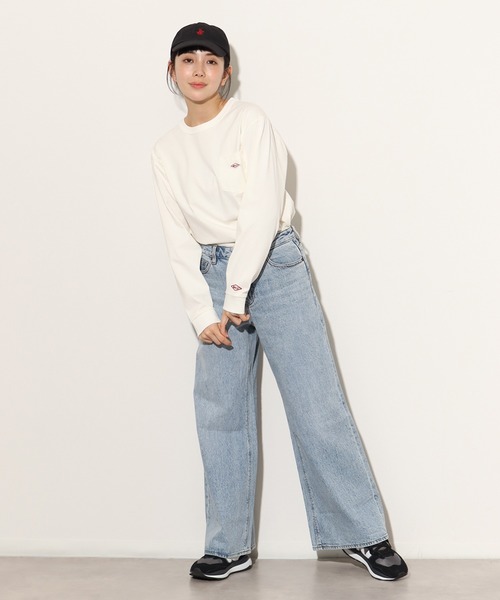 BALL(ボール)の「【BALL/ボール】ヘビーウエイトコットン ポケット付き ビッグシルエットロングスリーブTシャツ(Tシャツ/カットソー・メンズ・ブラック/オフホワイト/モカ/ブルー/チャコール/オートミール/ブルー系1/ブラック系1/グレー系1/ブラウン系その他/ホワイト系1・LL/L/M)」の18枚目の写真