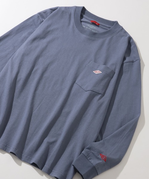 BALL(ボール)の「【BALL/ボール】ヘビーウエイトコットン ポケット付き ビッグシルエットロングスリーブTシャツ(Tシャツ/カットソー・メンズ・ブラック/オフホワイト/モカ/ブルー/チャコール/オートミール/ブルー系1/ブラック系1/グレー系1/ブラウン系その他/ホワイト系1・LL/L/M)」の21枚目の写真