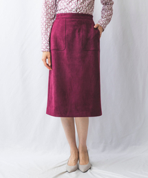 NARACAMICIE（ナラカミーチェ）の「スエード調タイトスカート（スカート）」