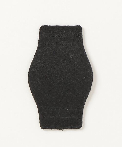 NANO universe（ナノユニバース）の「ＢＵＮＤ　ＰＡＤ　ＣＯＷ　ＬＥＡＴＨＥＲ　１８ｍｍ（その他小物・メンズ・ブラック/ベージュ・FREE）」の3枚目の写真