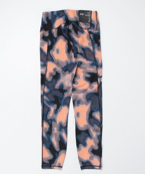 UNDER ARMOUR(アンダーアーマー)の「アンダーアーマー UAヒートギアアーマー オールオーバープリント アンクルレギンス(レギンス/スパッツ・レディース・グリーン/サーモンピンク/ブルー・M/S/XL/L)」の4枚目の写真