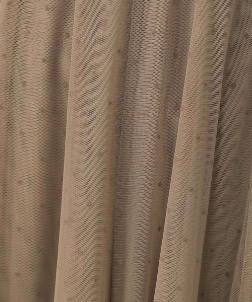 studio CLIP(スタディオクリップ)の「ドットチュールスカート(スカート・レディース・ブラック/モカ・FREE)」の14枚目の写真